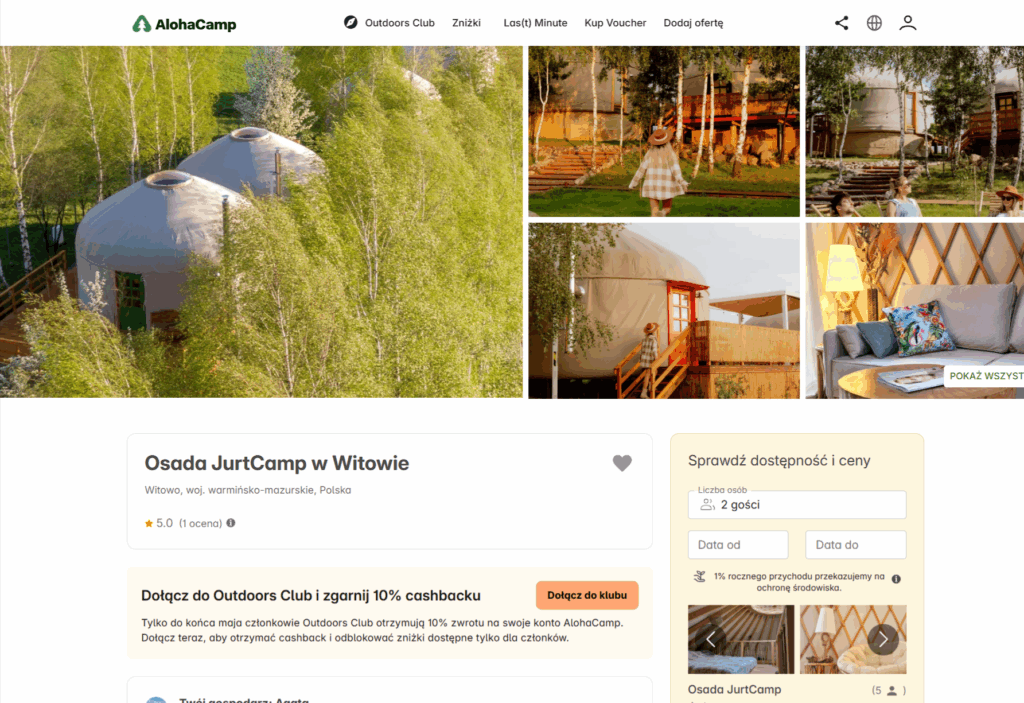 Osada JurtCamp Witowo w zimę - podroznyblog.pl