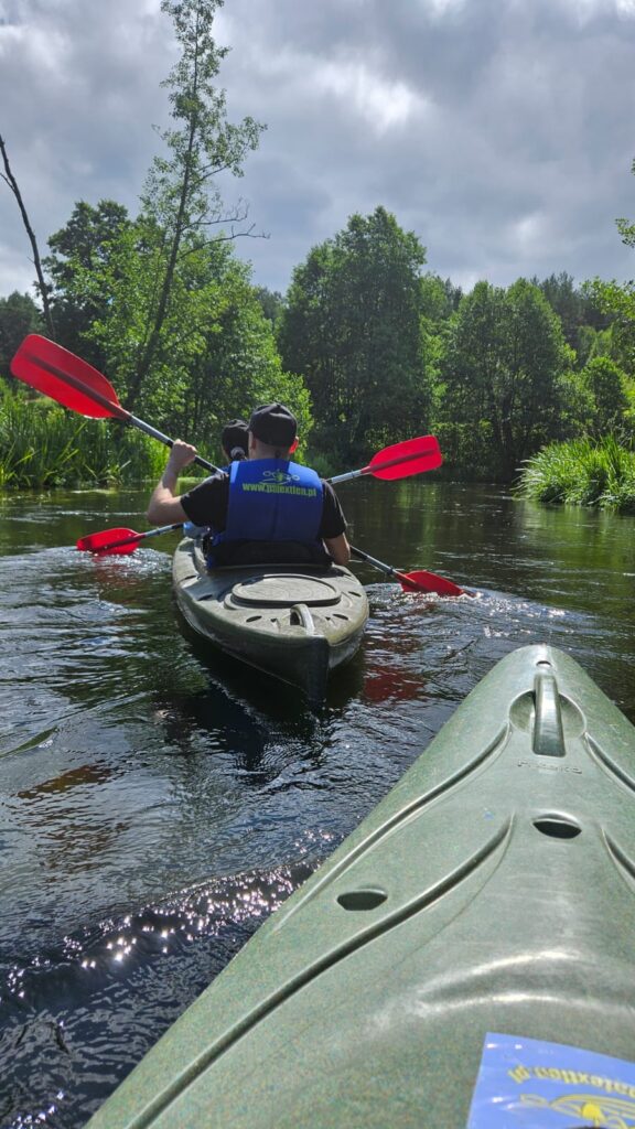 Spływ kajakowy w borach tucholsich