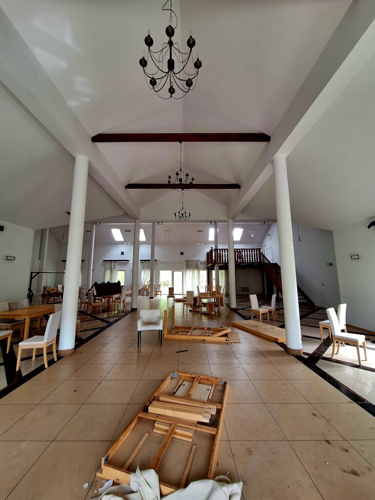 Urbex - sala weselna