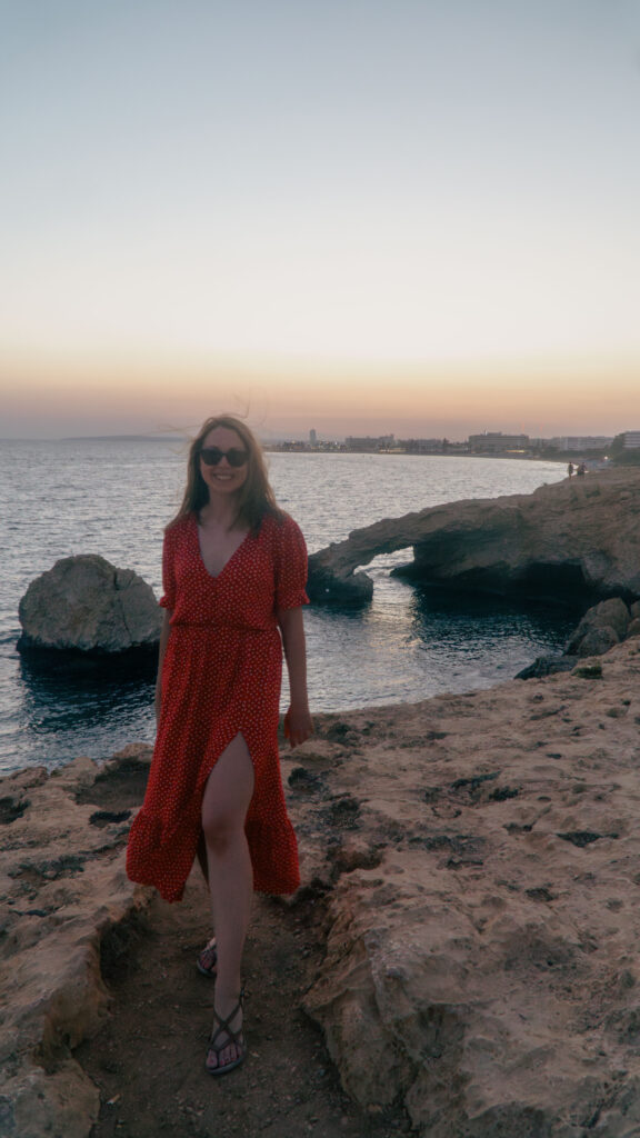 Skała afrodyty Cypr - - z wody ladu i powietrza