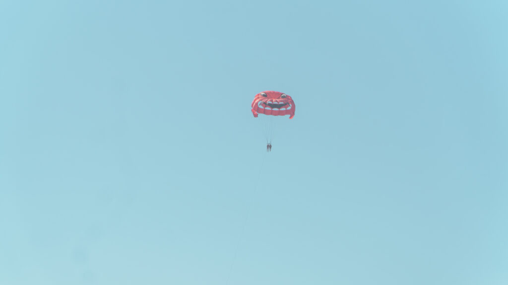 parasailing Chorwacja