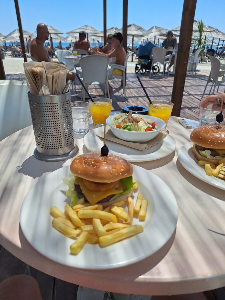 Jedzenie w Czarnogórze - Azul Beach