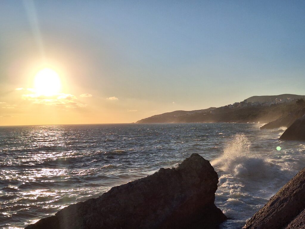 Klif w Ulcnij Czarnogóra