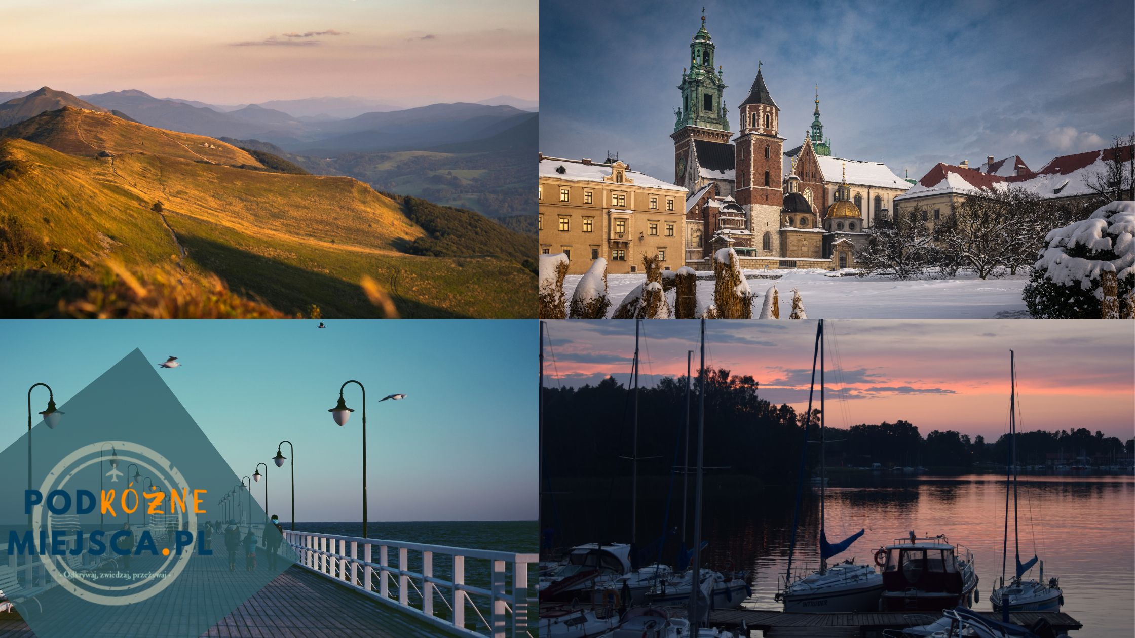 Najlepsze miejsca w polsce na weekend - TOP 15