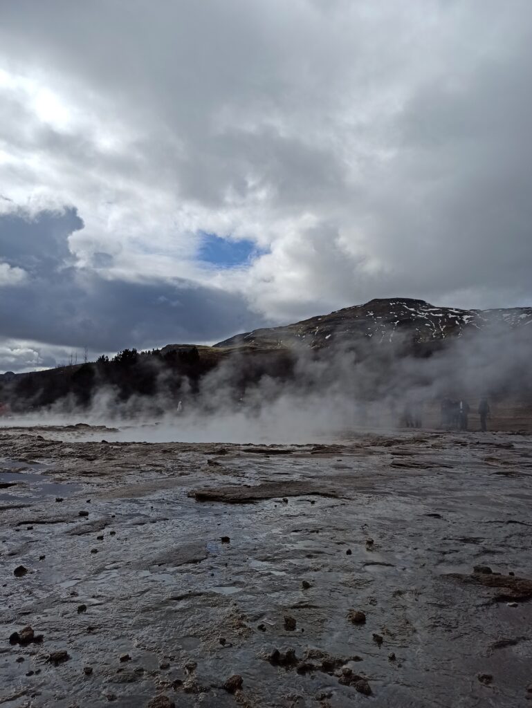 gejzery na islandii