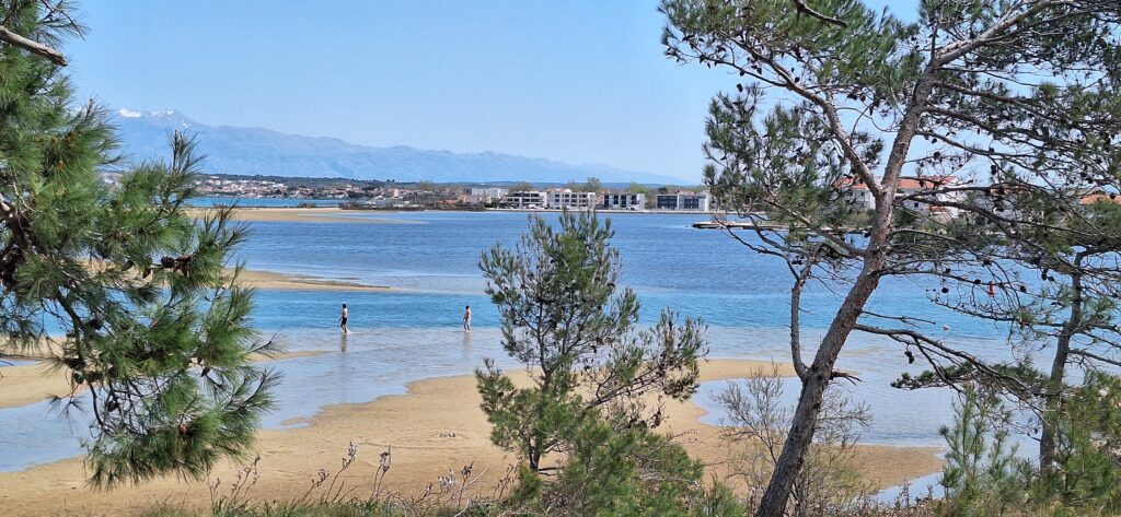 Nin plaża laguna