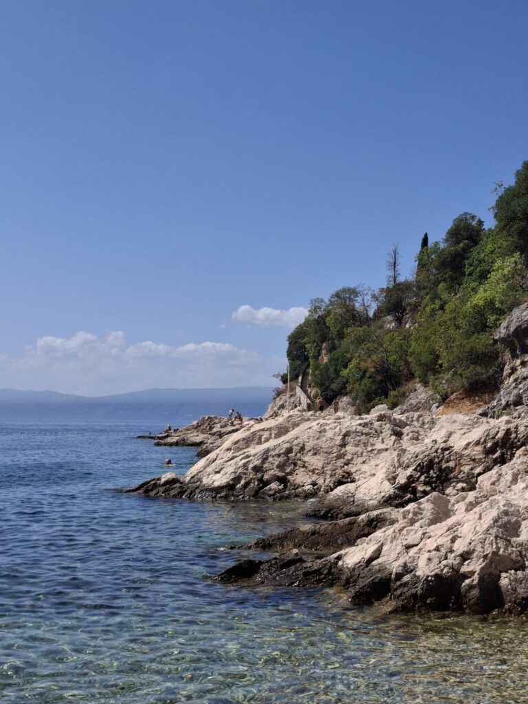Chorwacja plaża rijeka